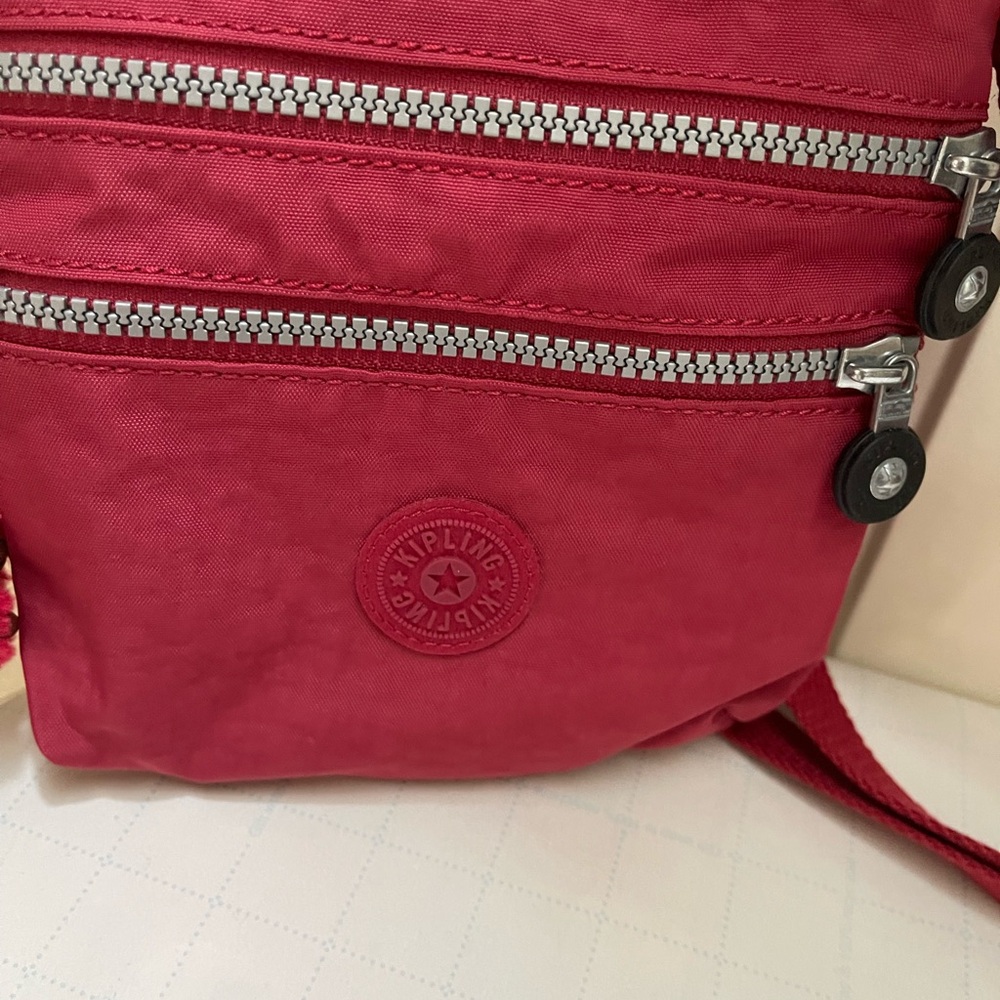 Bundle of 2 Kipling triple zip crossbody mini bags - Picture 3 of 16